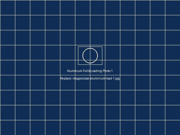 Aluminum foil container 1