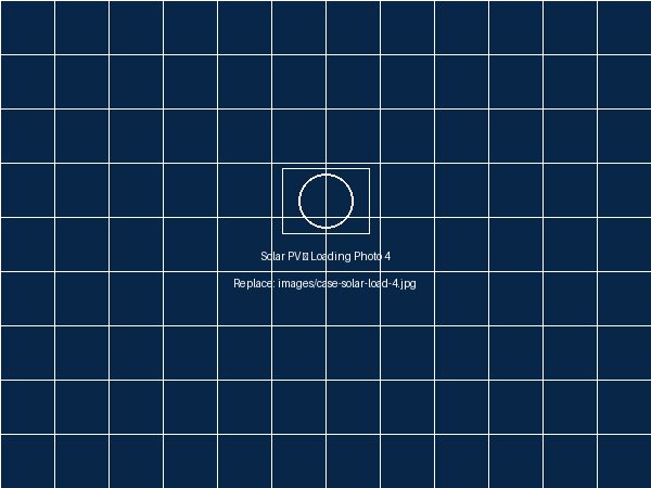 Solar panel loading 4